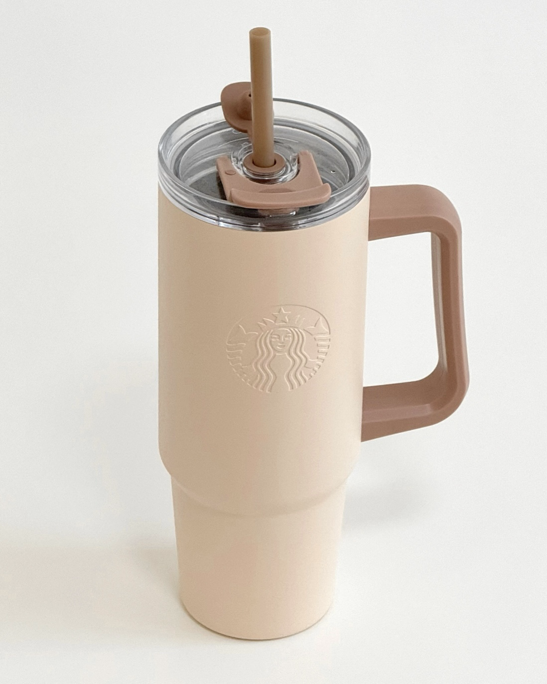 Starbucks 星巴克 秋意系列 橘棕色 奶茶色 大地色 吸管杯 雙飲杯 手提杯 環保杯 共3款