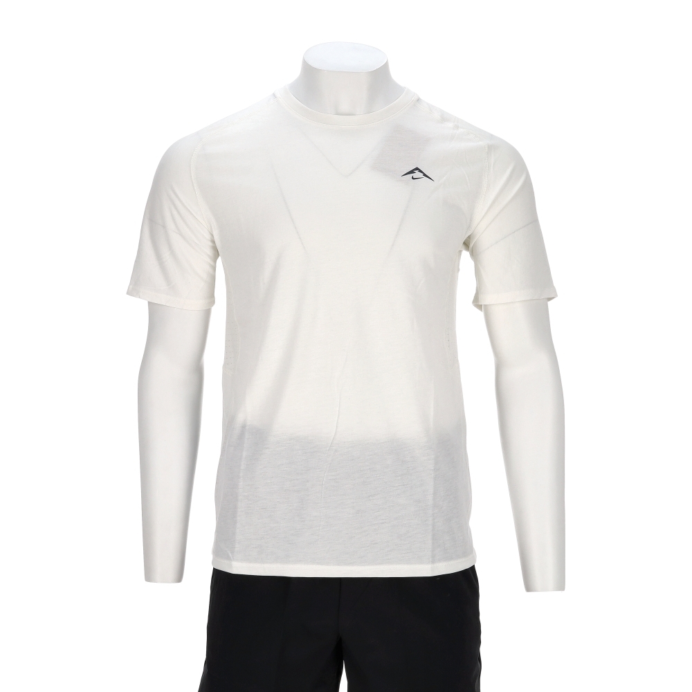 Nike As M Nk Dfadv Solar Chase Ss 男款 米白色 運動 休閒 短袖 HJ3581-133