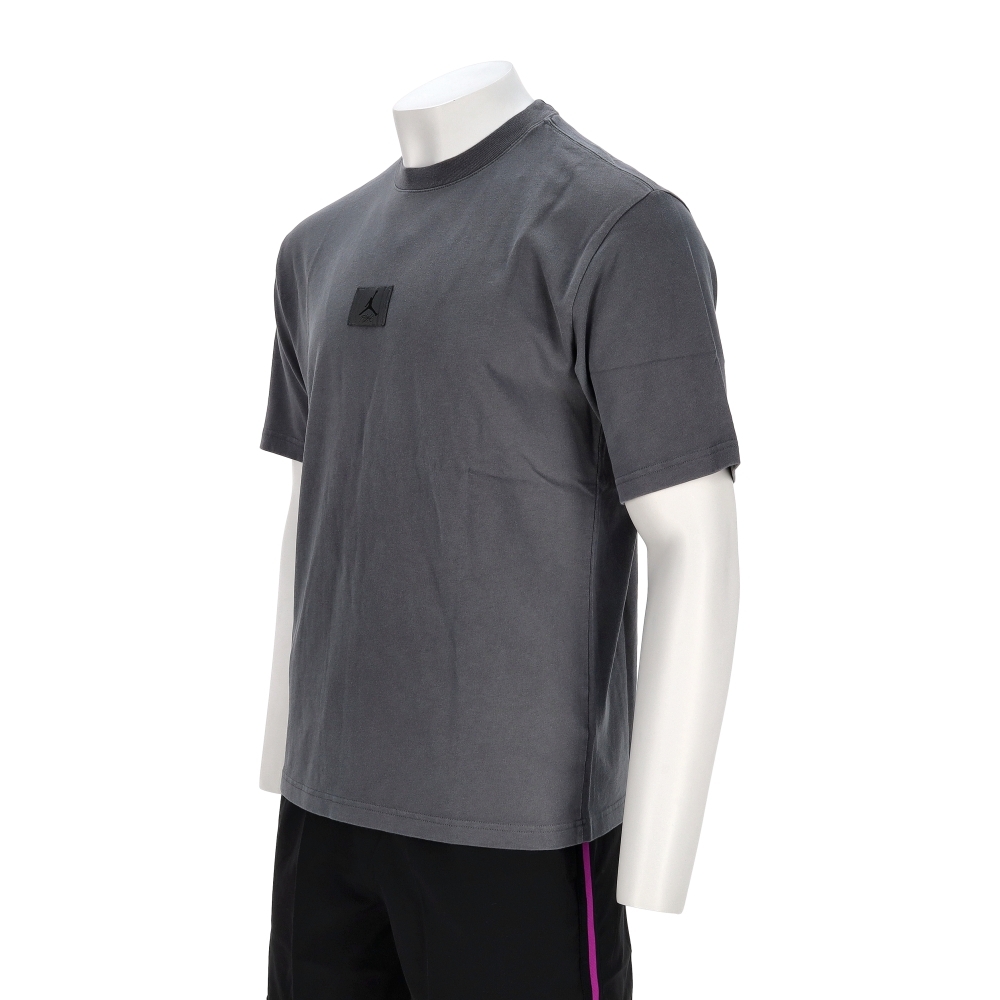 Nike As M J Flt Ess Wsh 85 Ss Crw 男款 灰黑色 喬丹 重磅 短袖 HQ8939-068