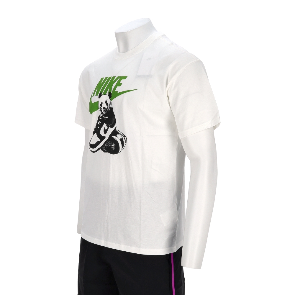 Nike As M Nsw Tee Fw Mbr Cnct Fa25 男款 白色 熊貓 休閒 短袖 HQ9245-100