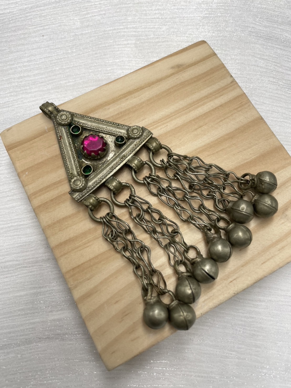 No.1三角形阿富汗鈴鐺墜飾 10cm