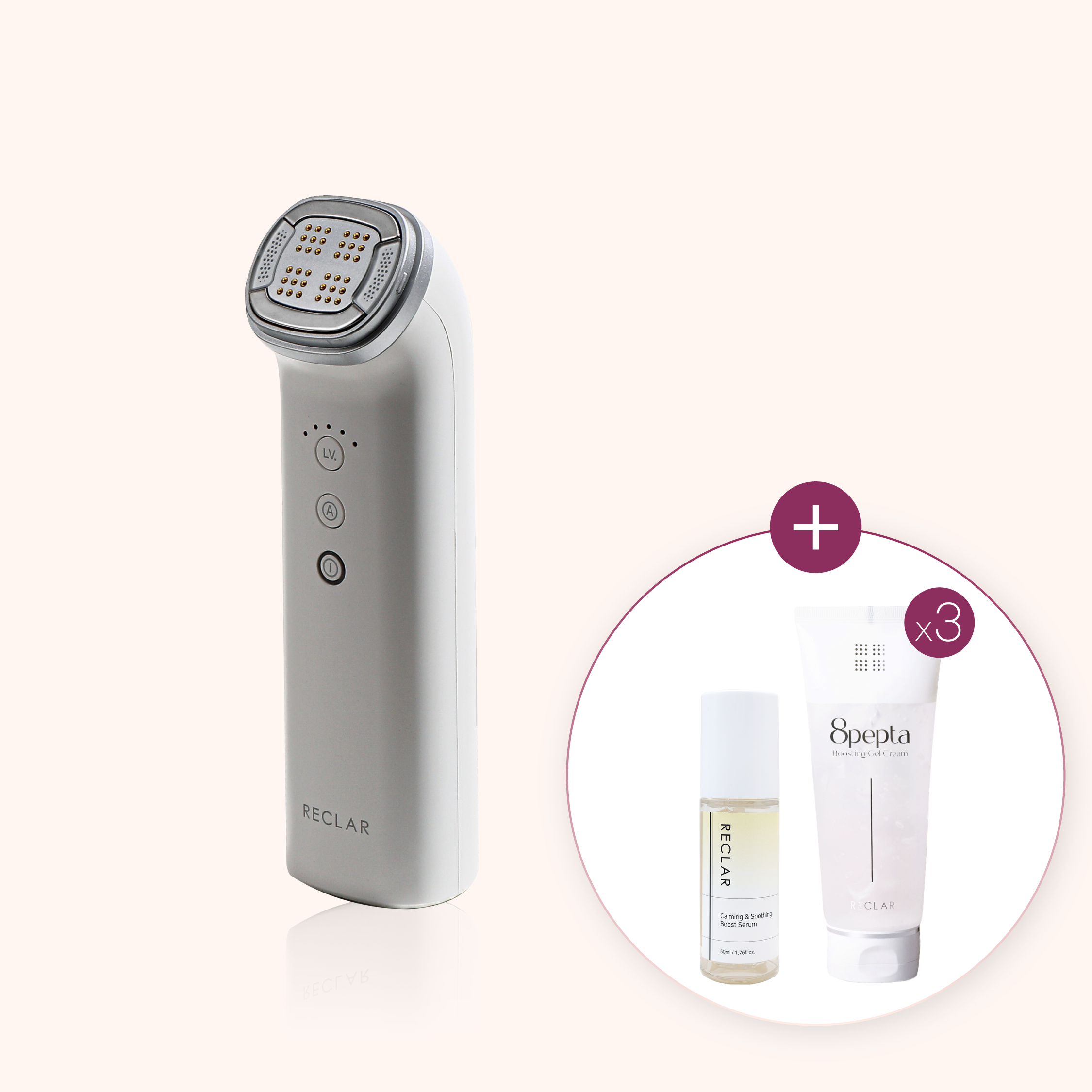 【Reclar 膠原逆齡美肌升級套裝】 家用版Thermage