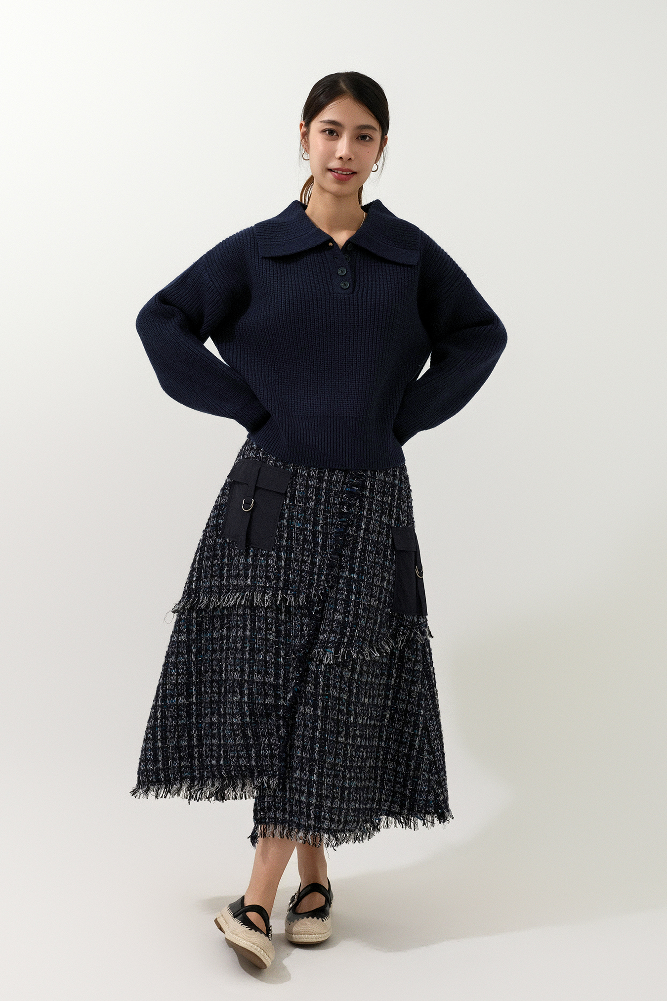 FW25_0129（上衣＋半截裙）
