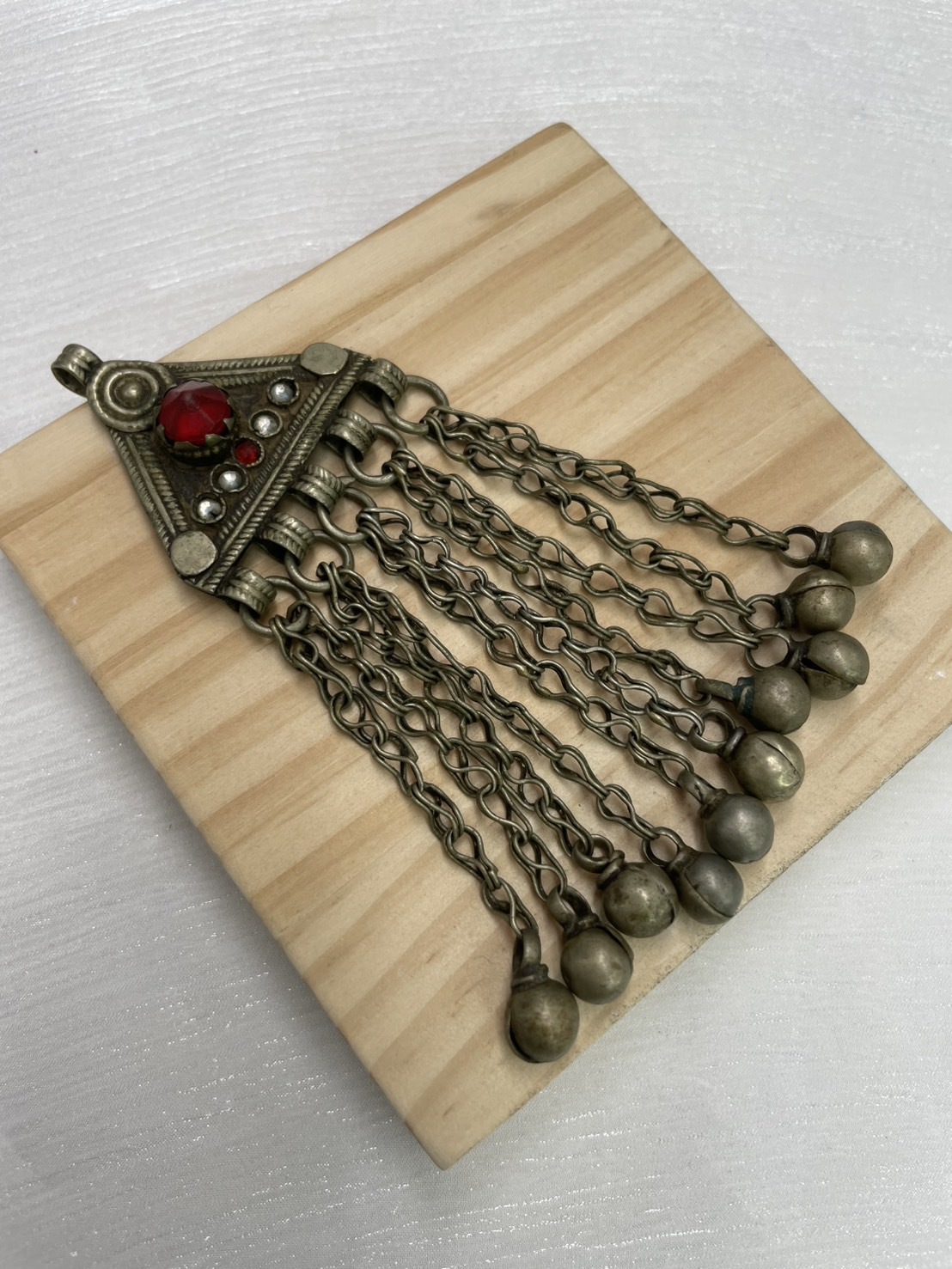 No.4三角形阿富汗鈴鐺墜飾 11cm