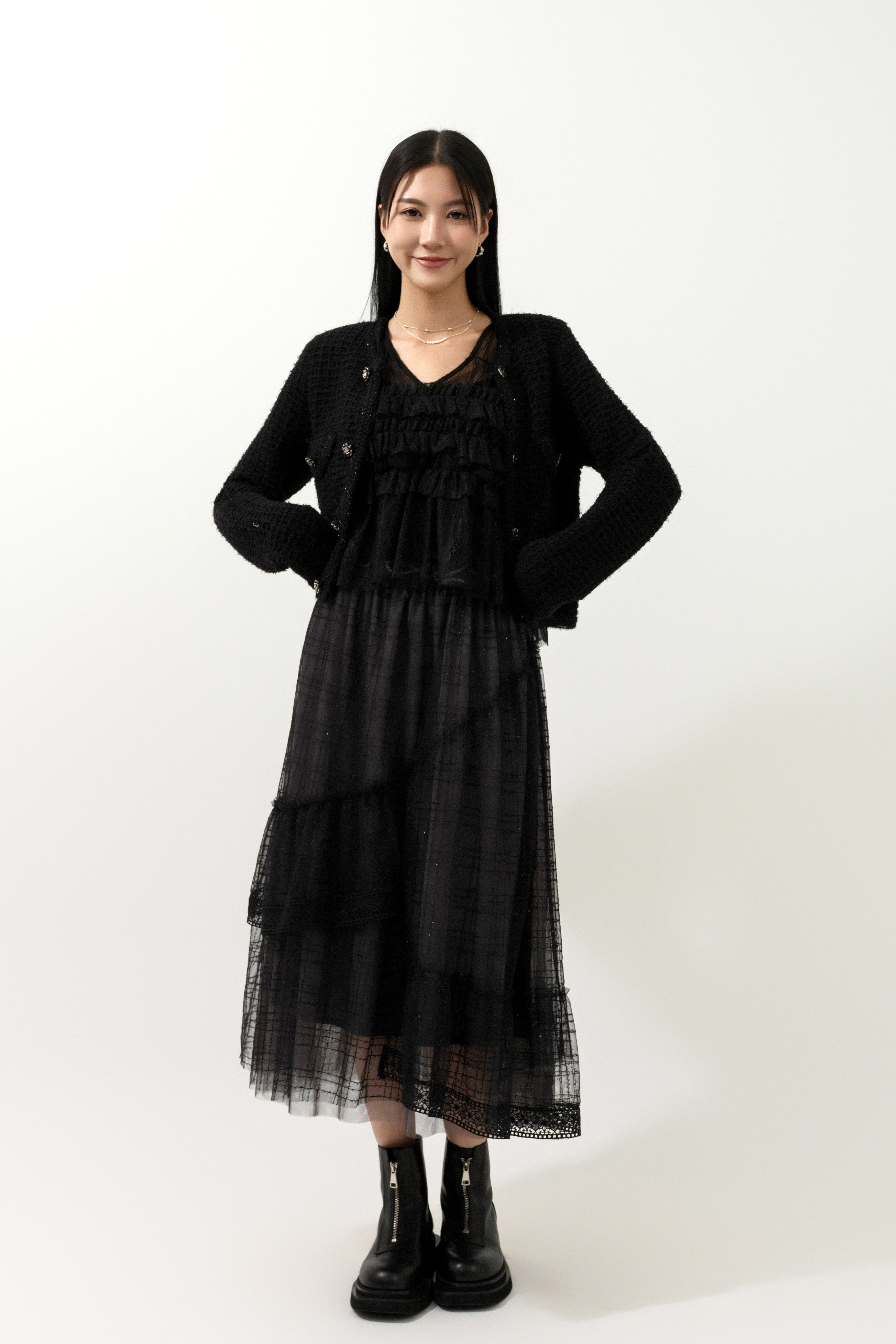 FW25_0130（外套＋上衣＋Bra Top＋半截裙）