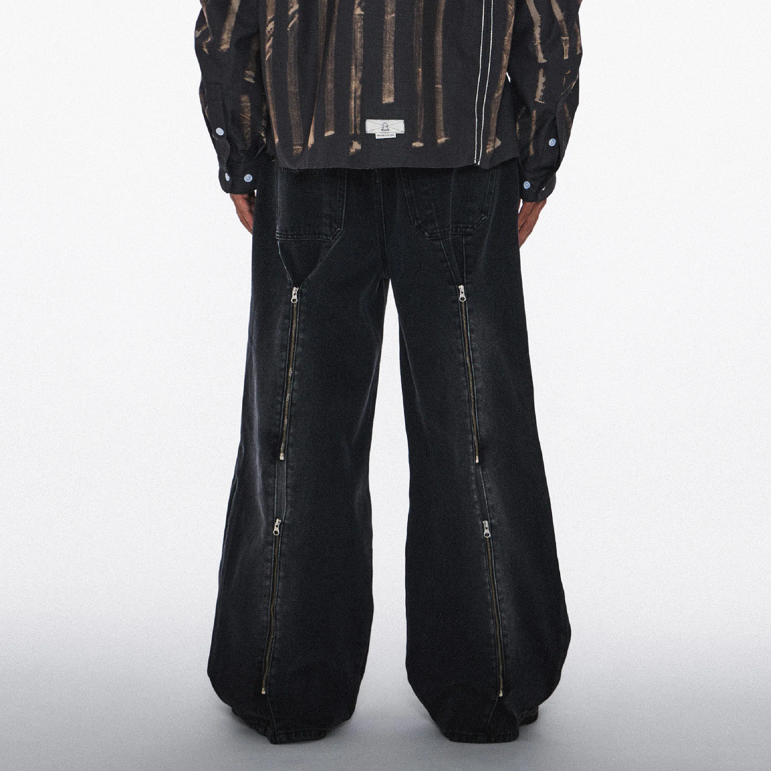 Wall Of Sound "VAMPYR" Bondage Wide Denim