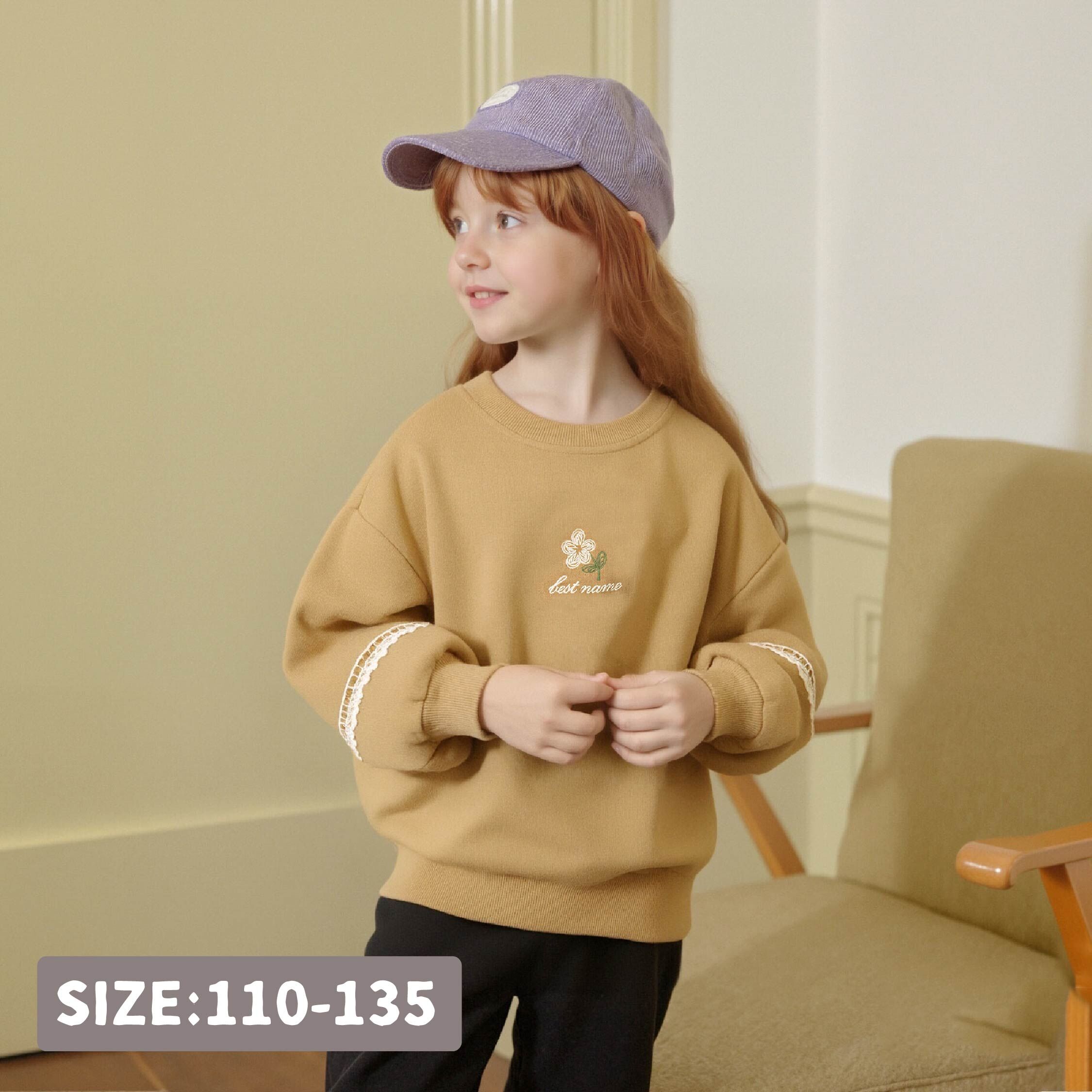 【H55220】氣質花朵刺繡大地色上衣＊二色