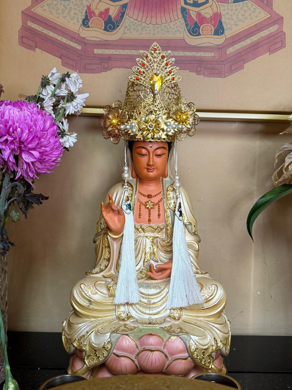 [ 全手工製作 神明帽 ] 菩薩官帽、神像帽、帝帽、鳳冠、束冠