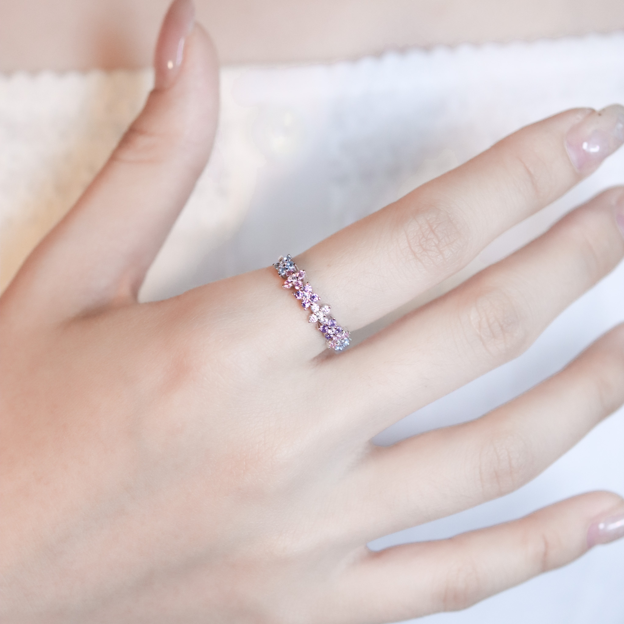 | 925純銀 | 花漾幸福戒指 | RI0960 |