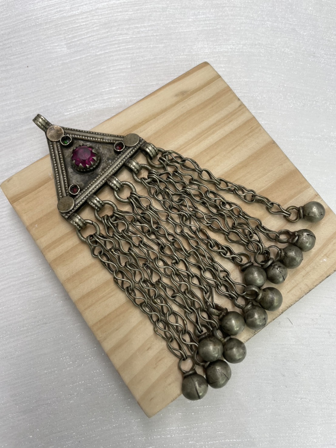 No.7三角形阿富汗鈴鐺墜飾 11.5cm