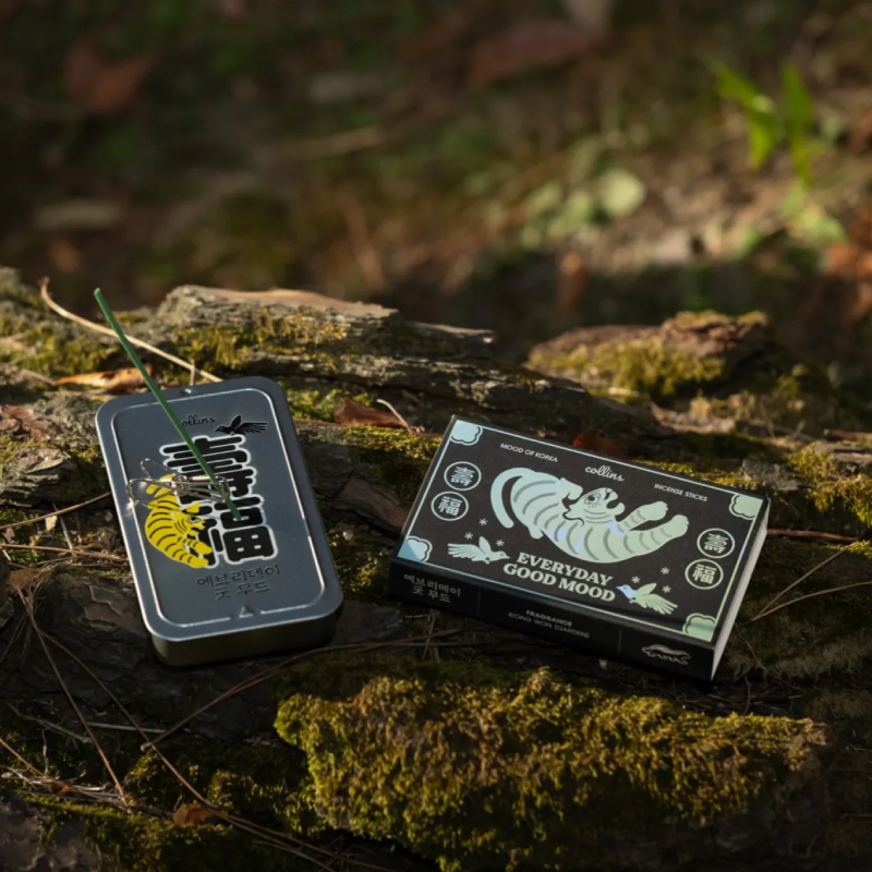 【Collins】限定款鐵盒線香70支-KOREA EDITION #花園的祝福