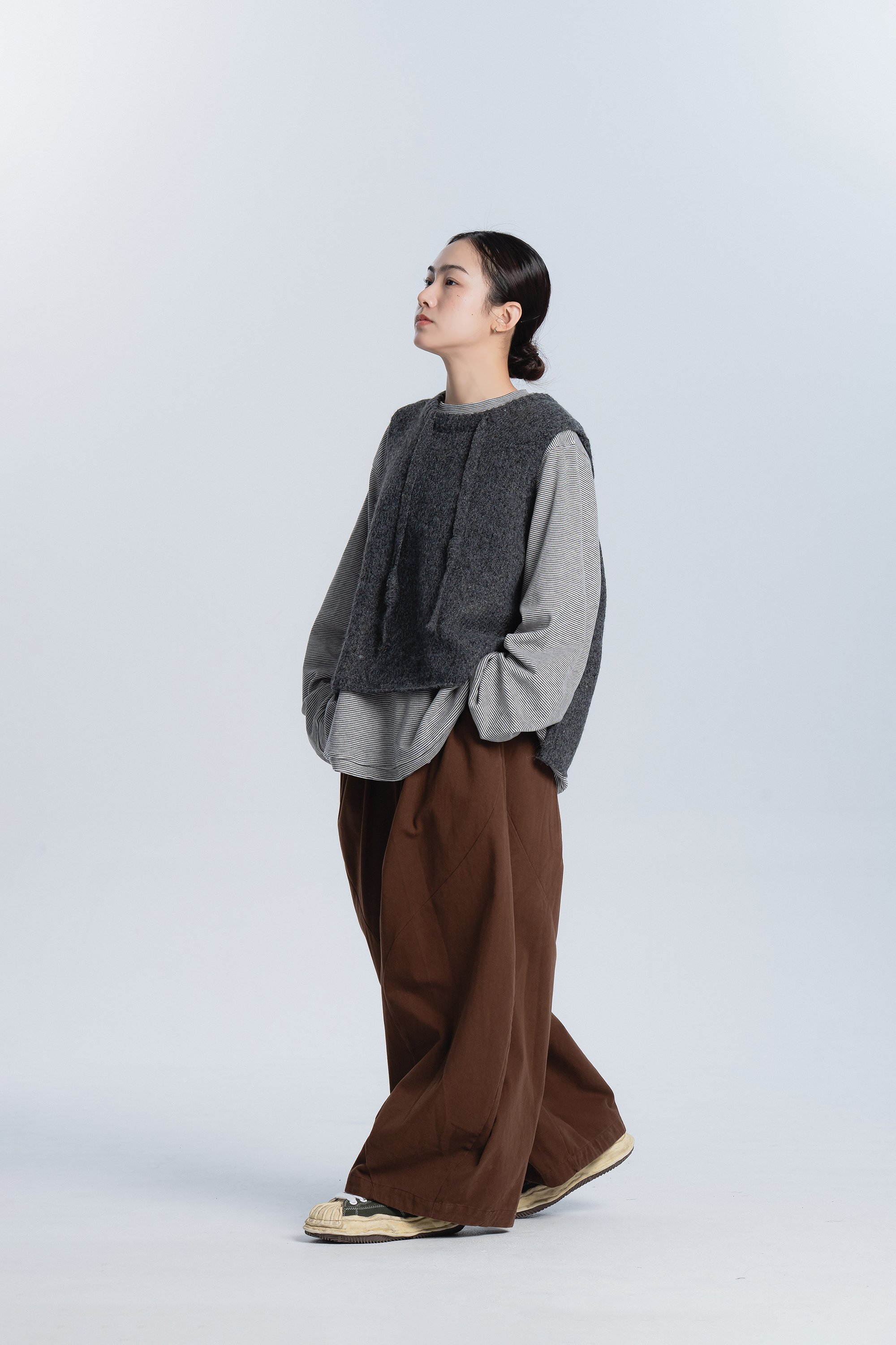 好日混針圓領背心 4色