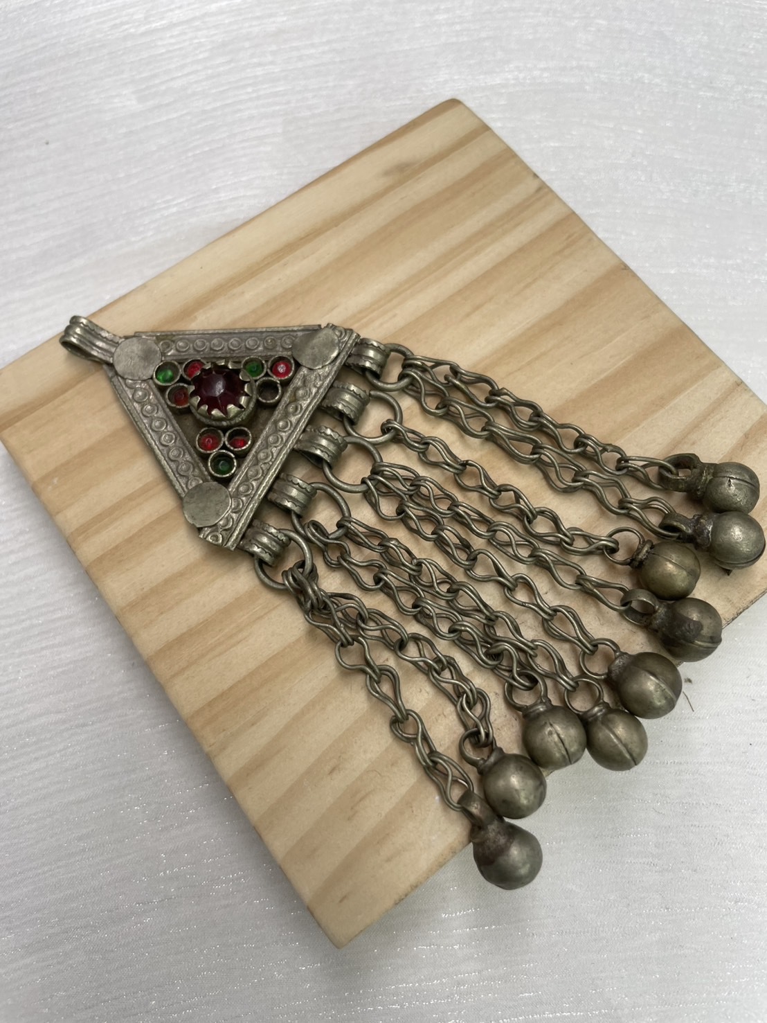 No.10三角形阿富汗鈴鐺墜飾 10cm