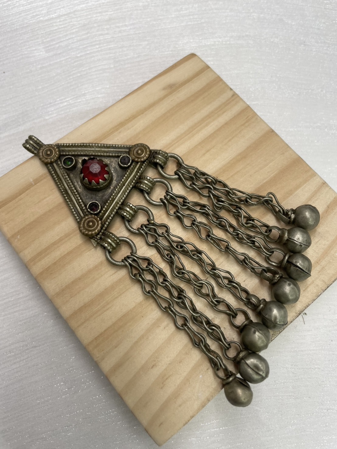 No.11三角形阿富汗鈴鐺墜飾 10cm