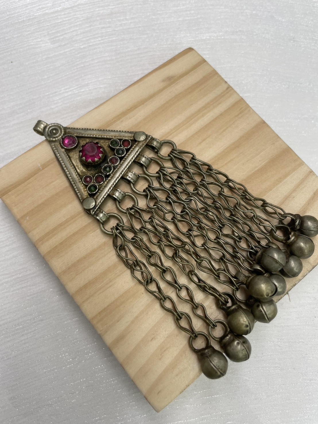 No.12三角形阿富汗鈴鐺墜飾 10.5cm