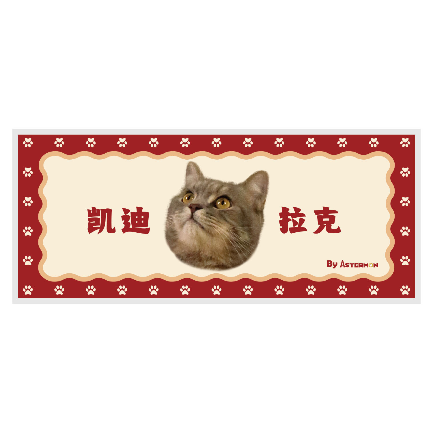 Fluffy Star Paws(Living Room / Bedroom Carpet)