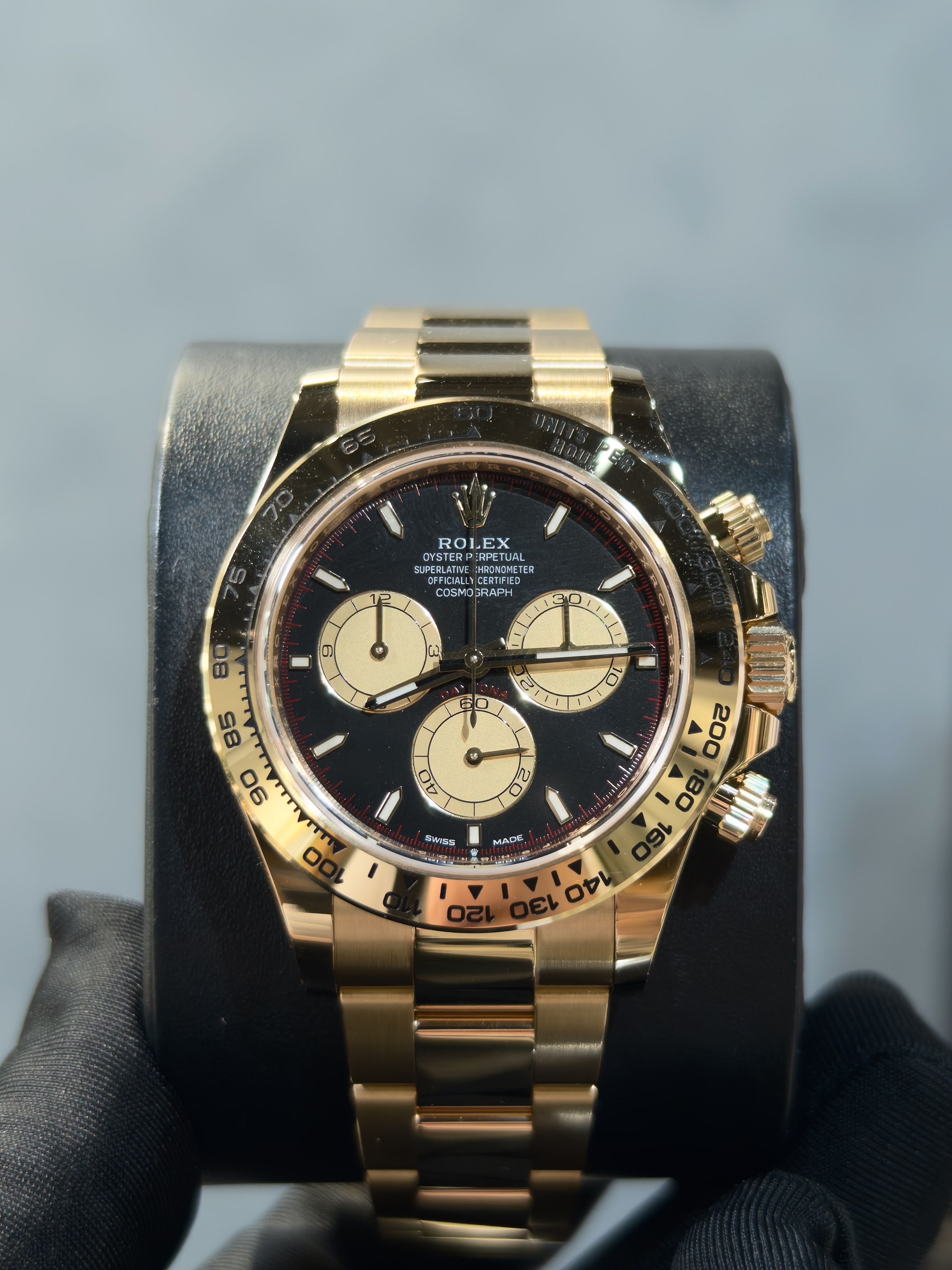 全新勞力士126508 地通拿黃金保羅紐曼錶面 40MM