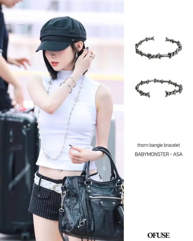 <開團啦> iDol同款🪽 韓國 OFUSE thorn bangle bracelet 扭結手環