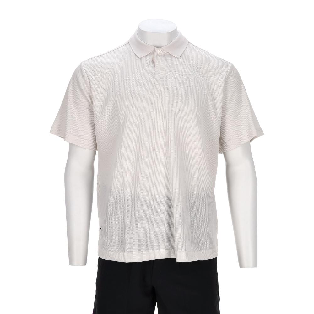 Nike As M Nk Club Polo Os Gcel 男款 米灰色 寬鬆 翻領 短袖 IH8665-030