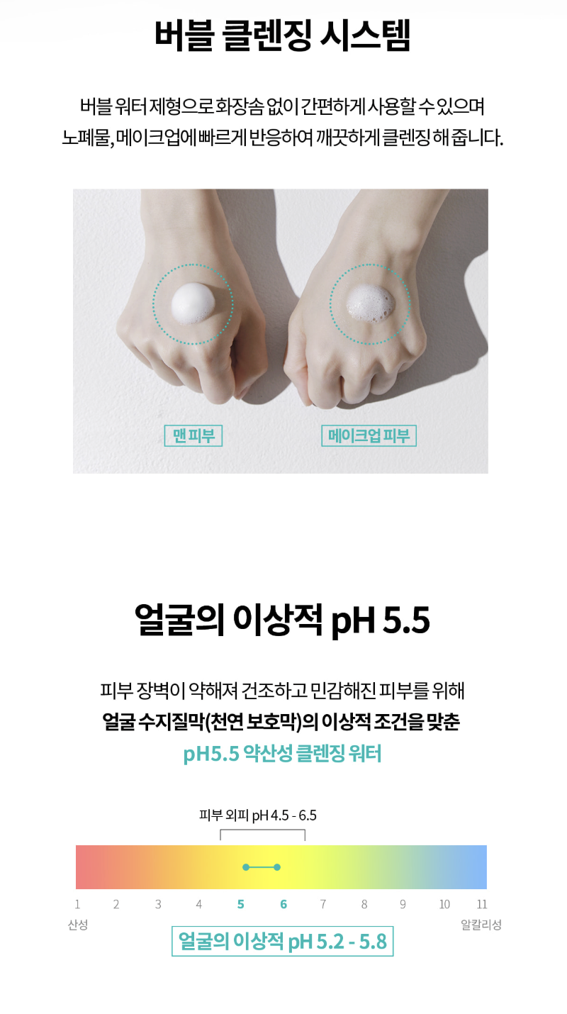 REJURAN 麗珠蘭 PDRN 保濕泡沫洗面慕斯 對比圖