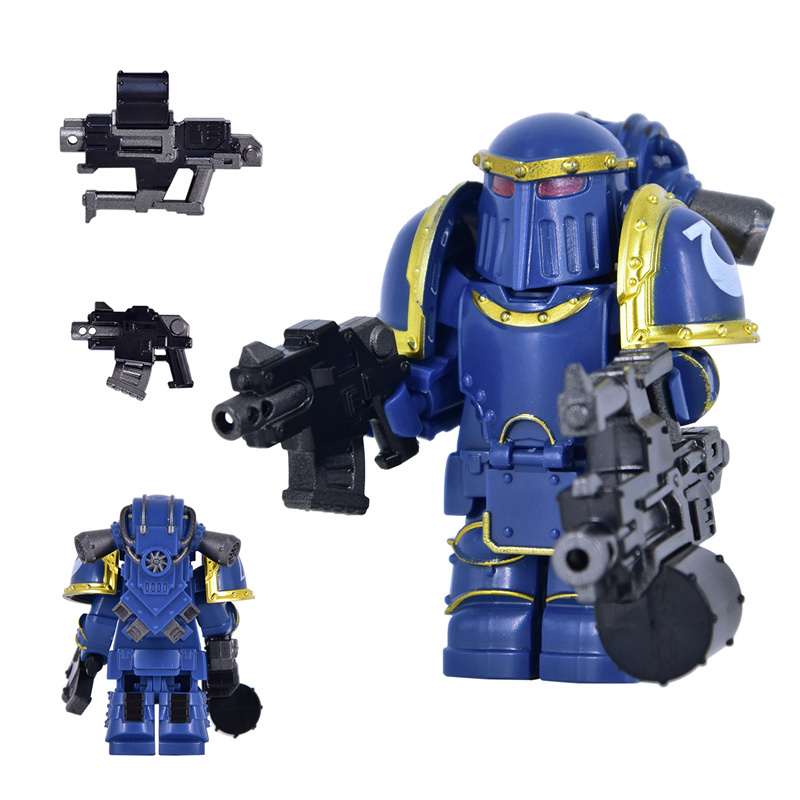 Iron Warriors 40k Custom Minifigures fit Lego DY742