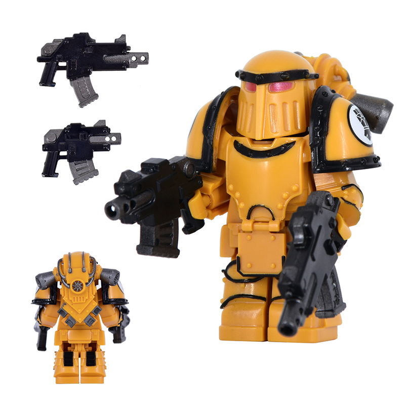 Iron Warriors 40k Custom Minifigures fit Lego DY743
