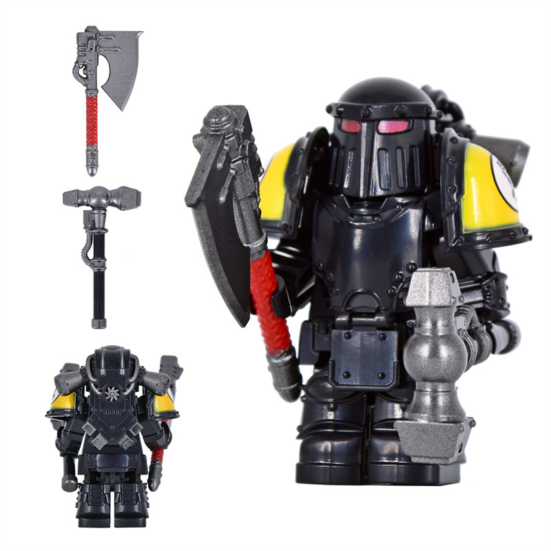 Iron Warriors 40k Custom Minifigures fit Lego DY744
