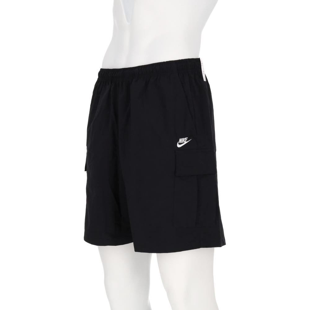 Nike As M Nk Club Utility Short 男款 黑色 寬鬆 運動 短褲 IH5048-010
