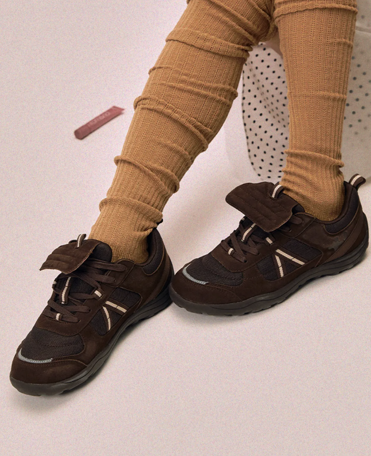 OTZ SUEDE FLAP SNEAKERS