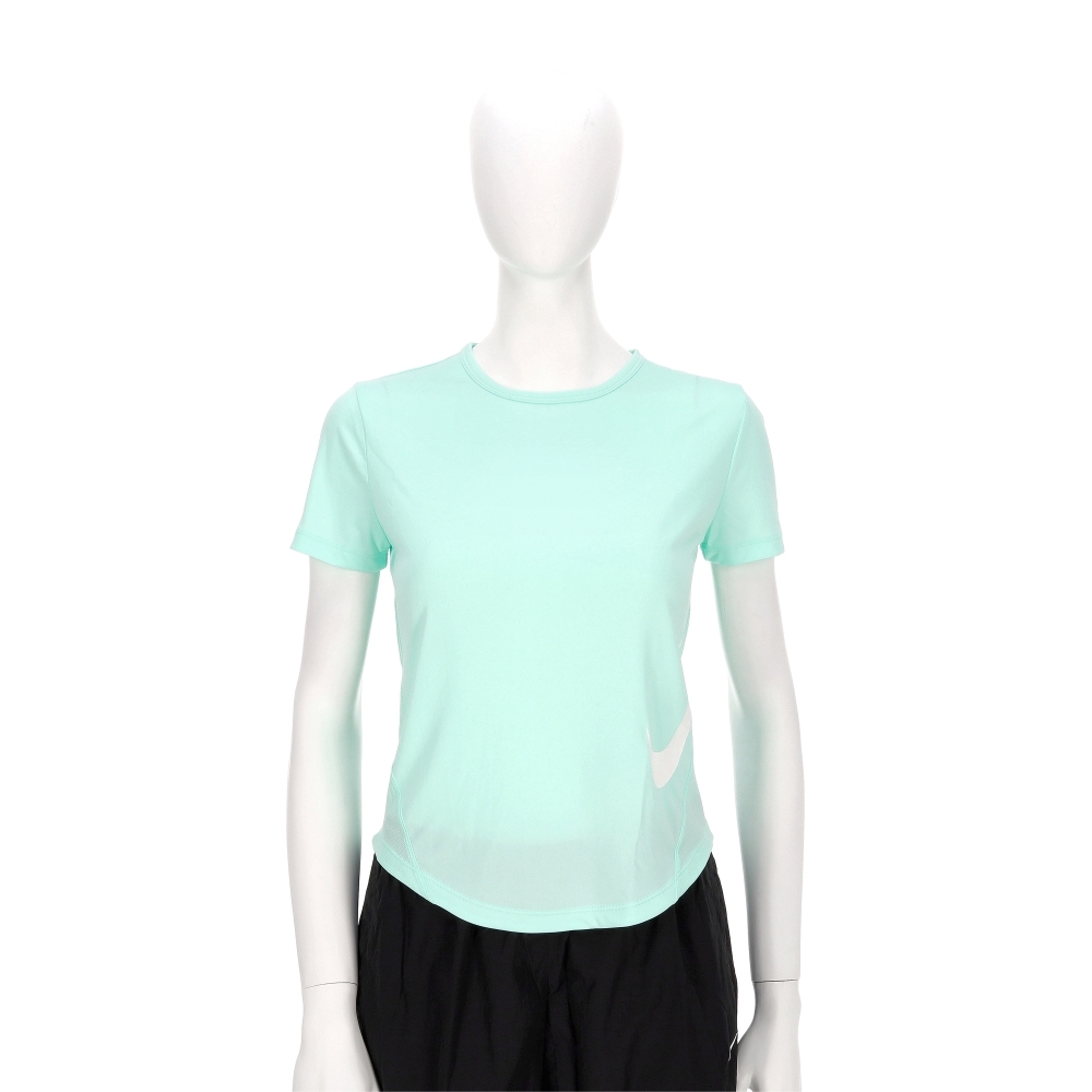 Nike As W Nk Tempo Swsh Hbr Df Ss 女款 綠色 排汗 運動 短袖 HV2773-353