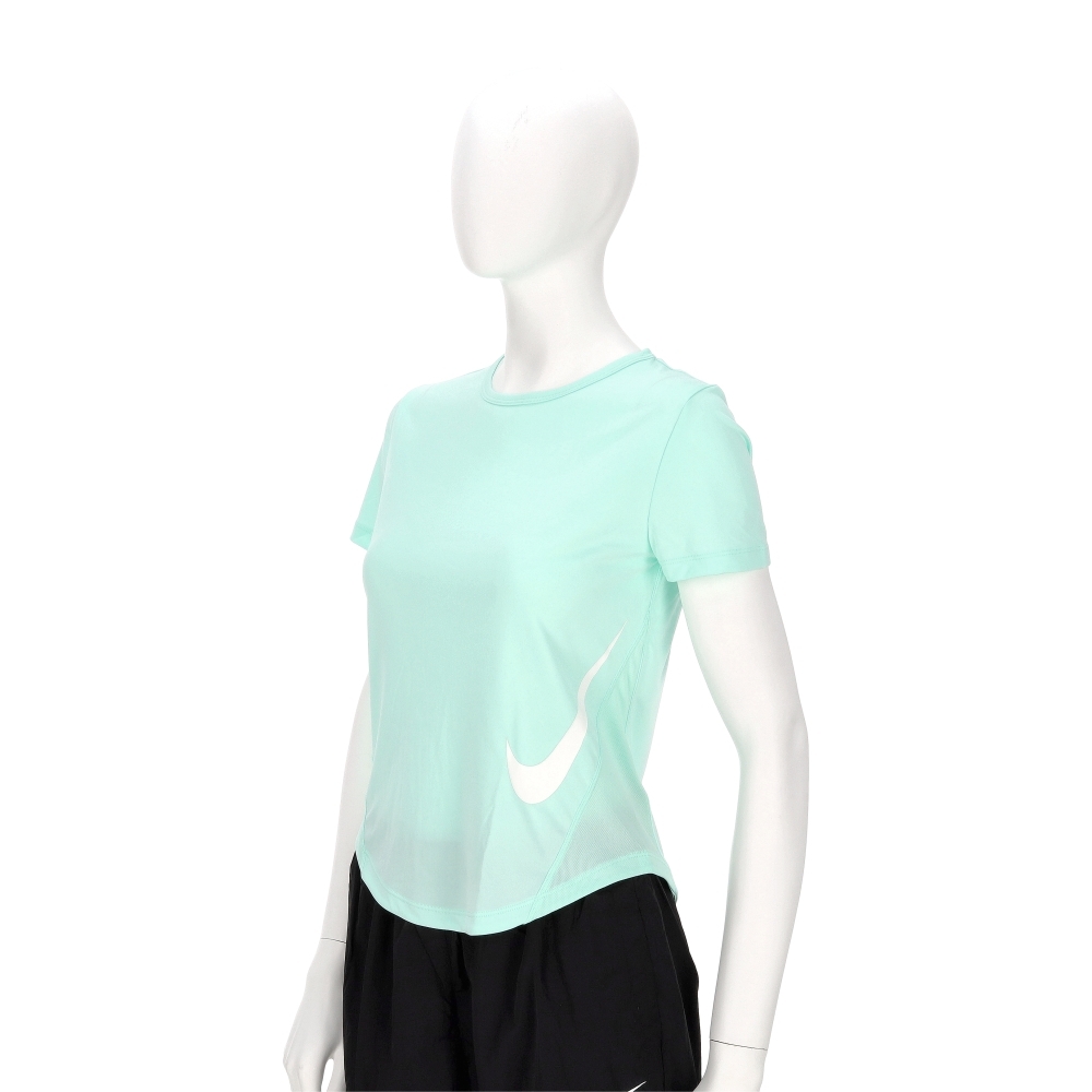 Nike As W Nk Tempo Swsh Hbr Df Ss 女款 綠色 排汗 運動 短袖 HV2773-353