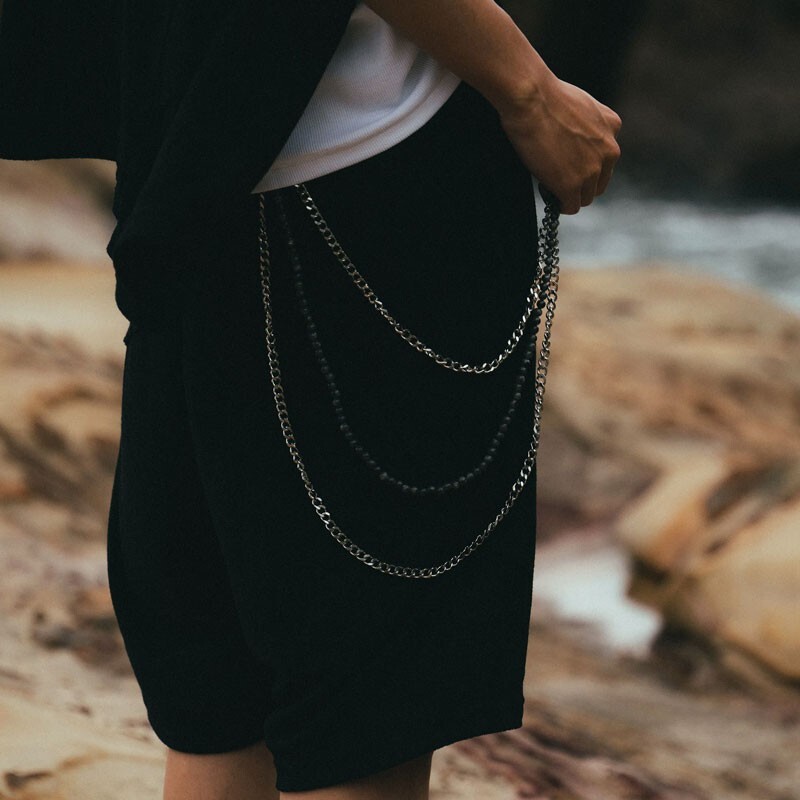 IDEALISM x RECOVERY ID25981-SIL TROUSER CHAIN 褲鍊 腰鍊