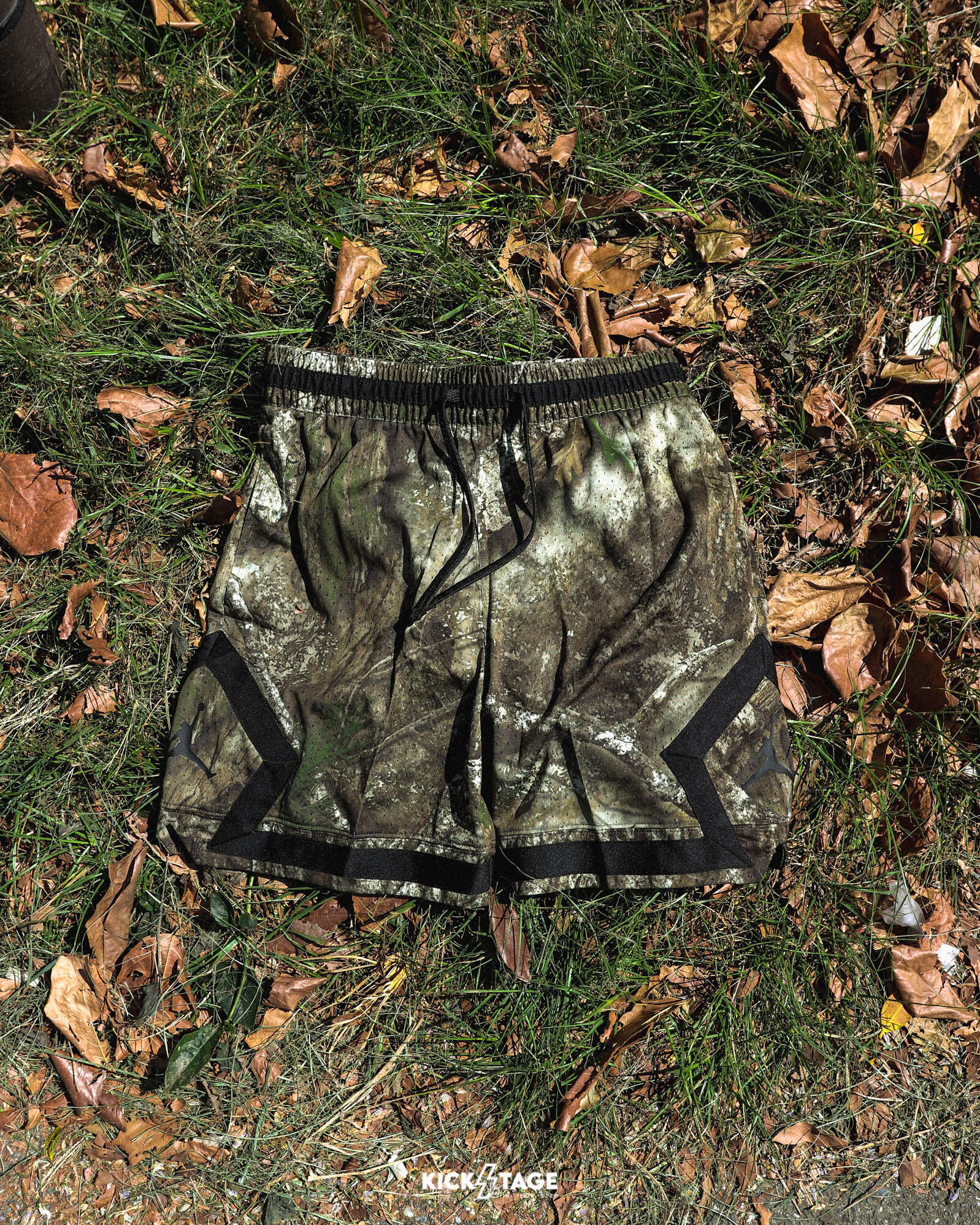 男款 聯名款 REALTREE x NIKE JORDAN SPORT DIAMOND SHORT CAMO 落葉 抽繩 籃球褲【HV2737-010】ABshorts