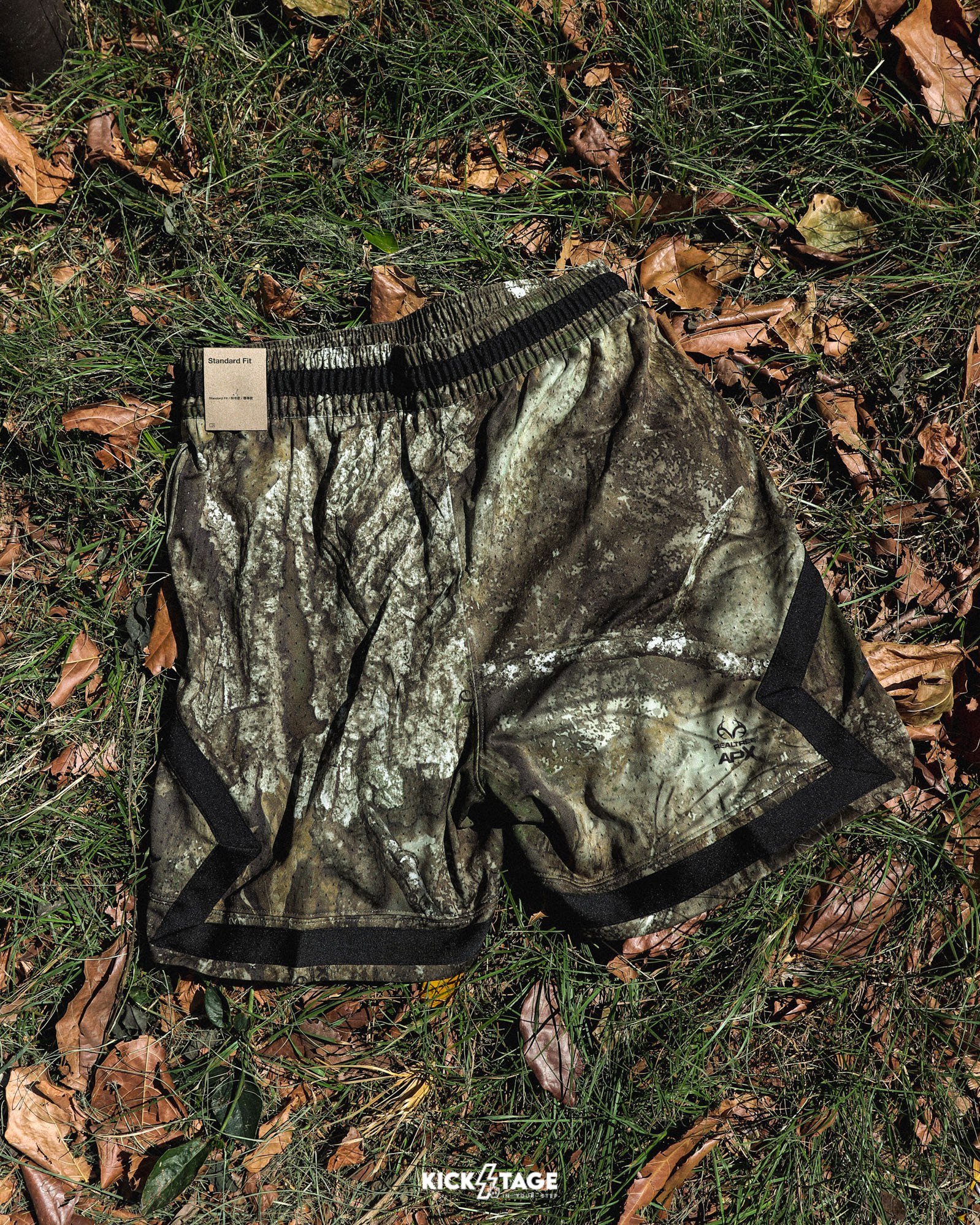 男款 聯名款 REALTREE x NIKE JORDAN SPORT DIAMOND SHORT CAMO 落葉 抽繩 籃球褲【HV2737-010】ABshorts