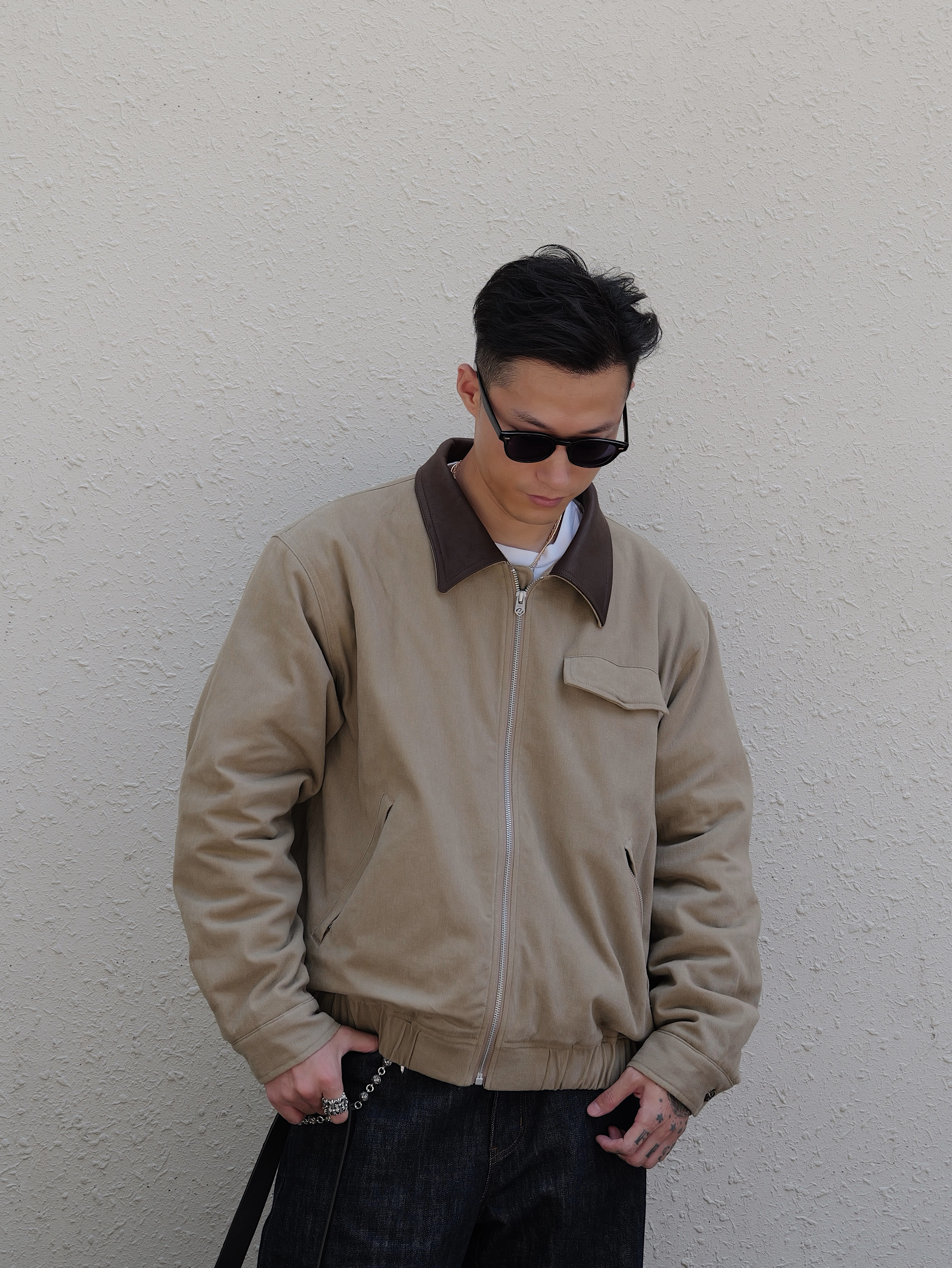 #預購 UNBENT 25AW 巴恩風馬皮領 夾克工裝外套 兩色