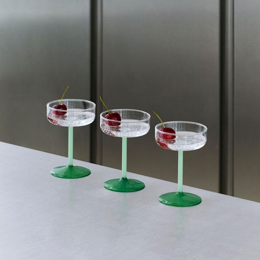 Tint Coupe Glass Set of 2 / 玻璃杯