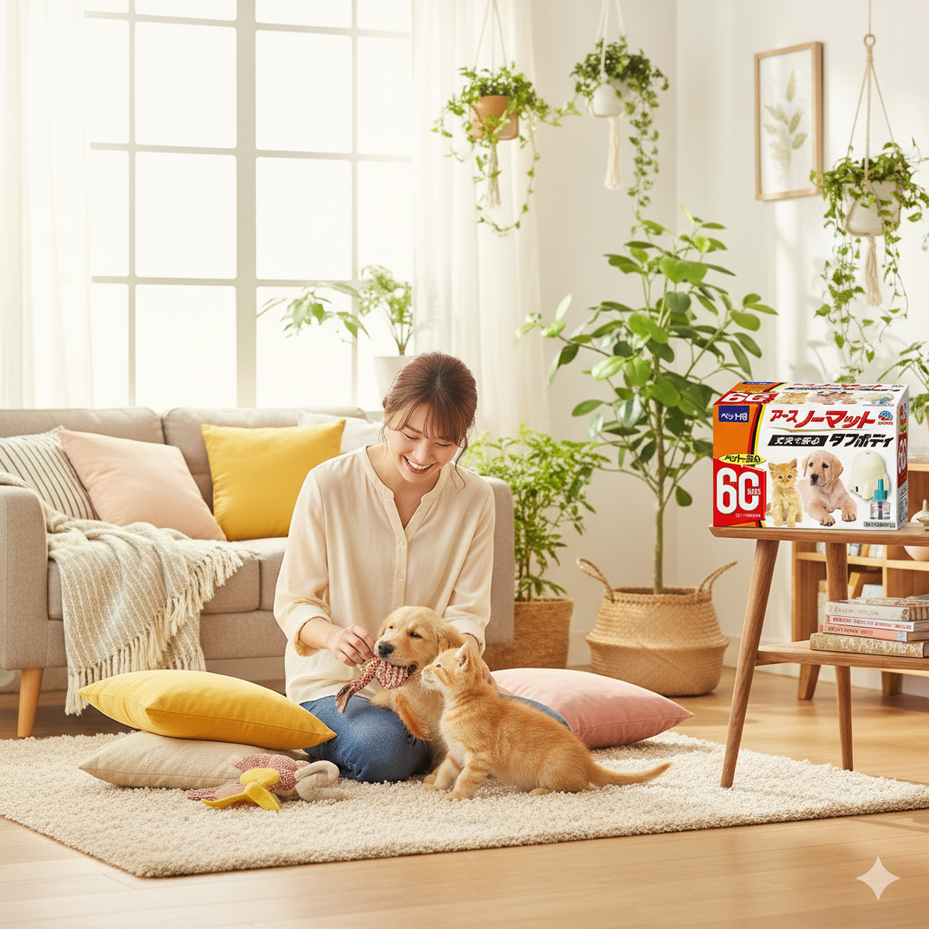 (日本製造及直送) Earth Pet 驅蚊劑 60天用
