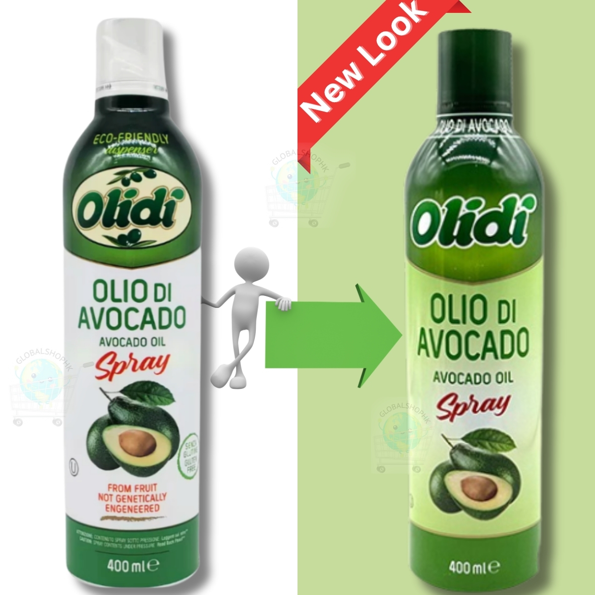 Olidi - 意大利 100%牛油果油噴霧, 400ml
