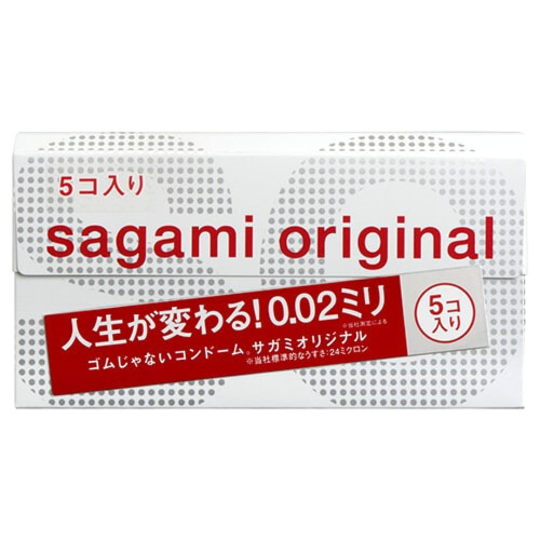Sagami 相模原創 0.02 (第二代) 5 片裝 PU 安全套