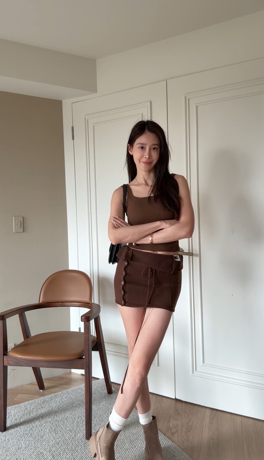 ｜韓國｜寬肩帶背心BraTop