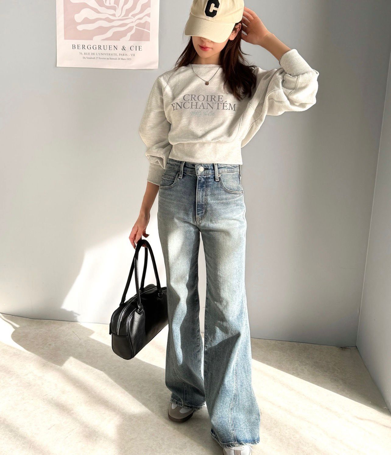 【預購】JN101714 mily bilet 印花短款衛衣