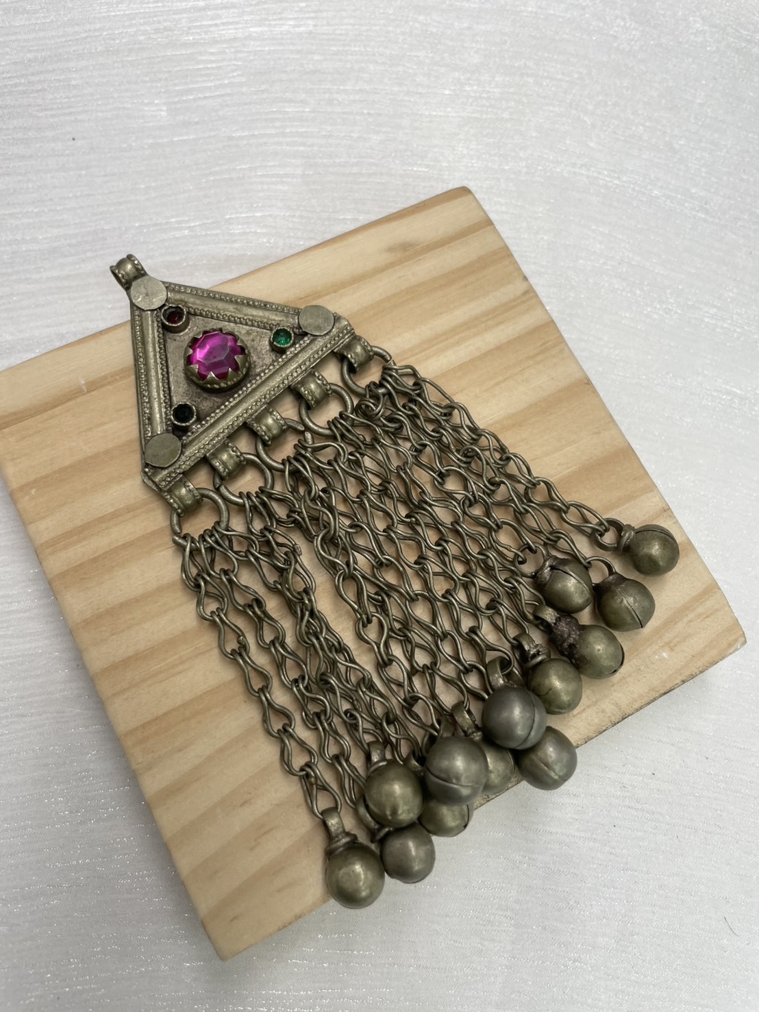 No.13三角形阿富汗鈴鐺墜飾 11cm