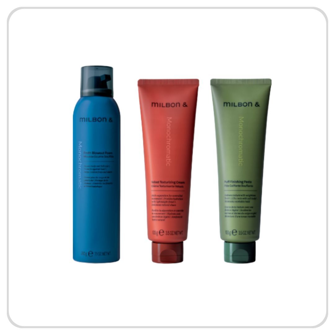 MILBON & Monochromatic 造型系列