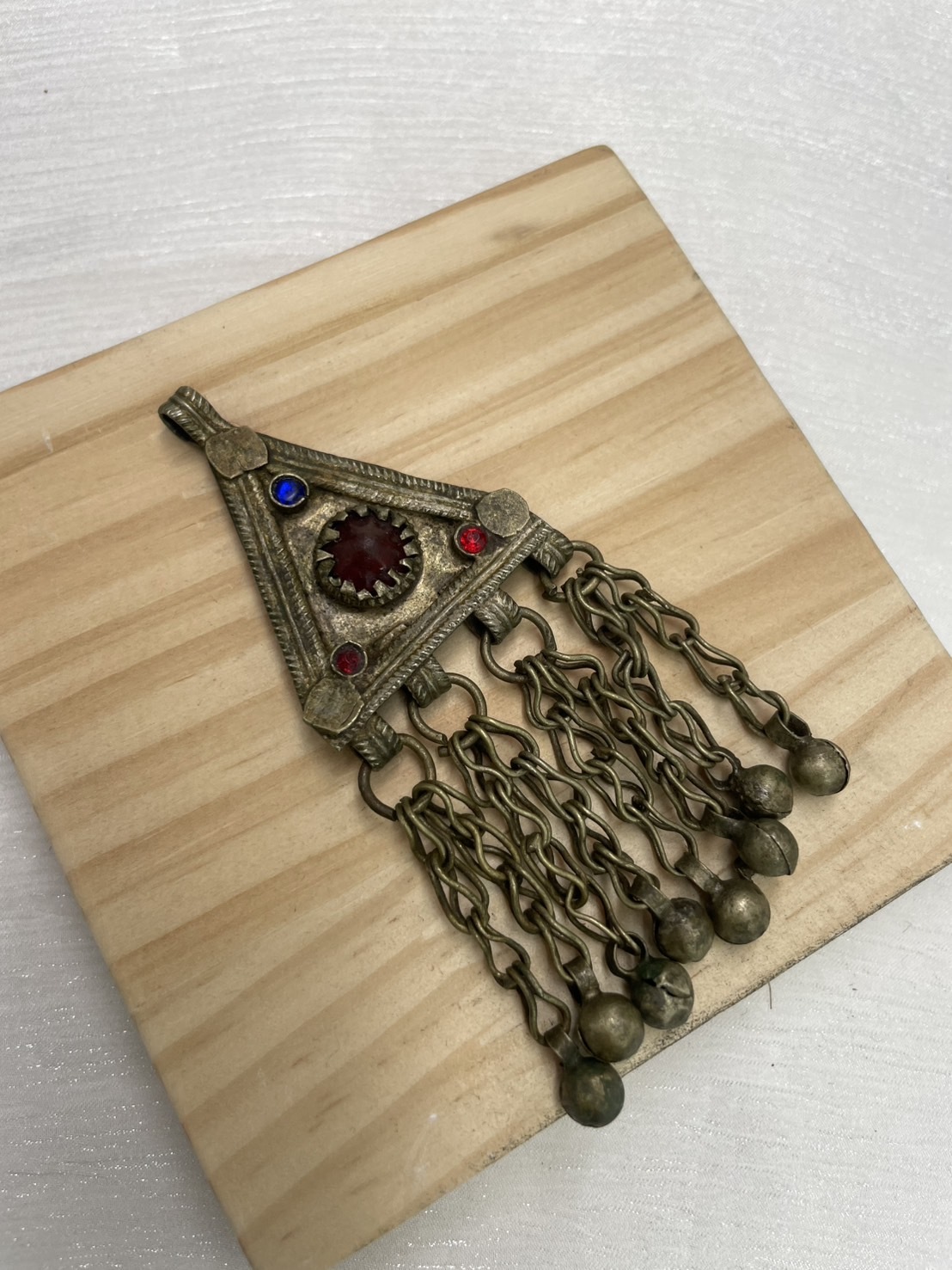 No.17三角形阿富汗鈴鐺墜飾 9cm