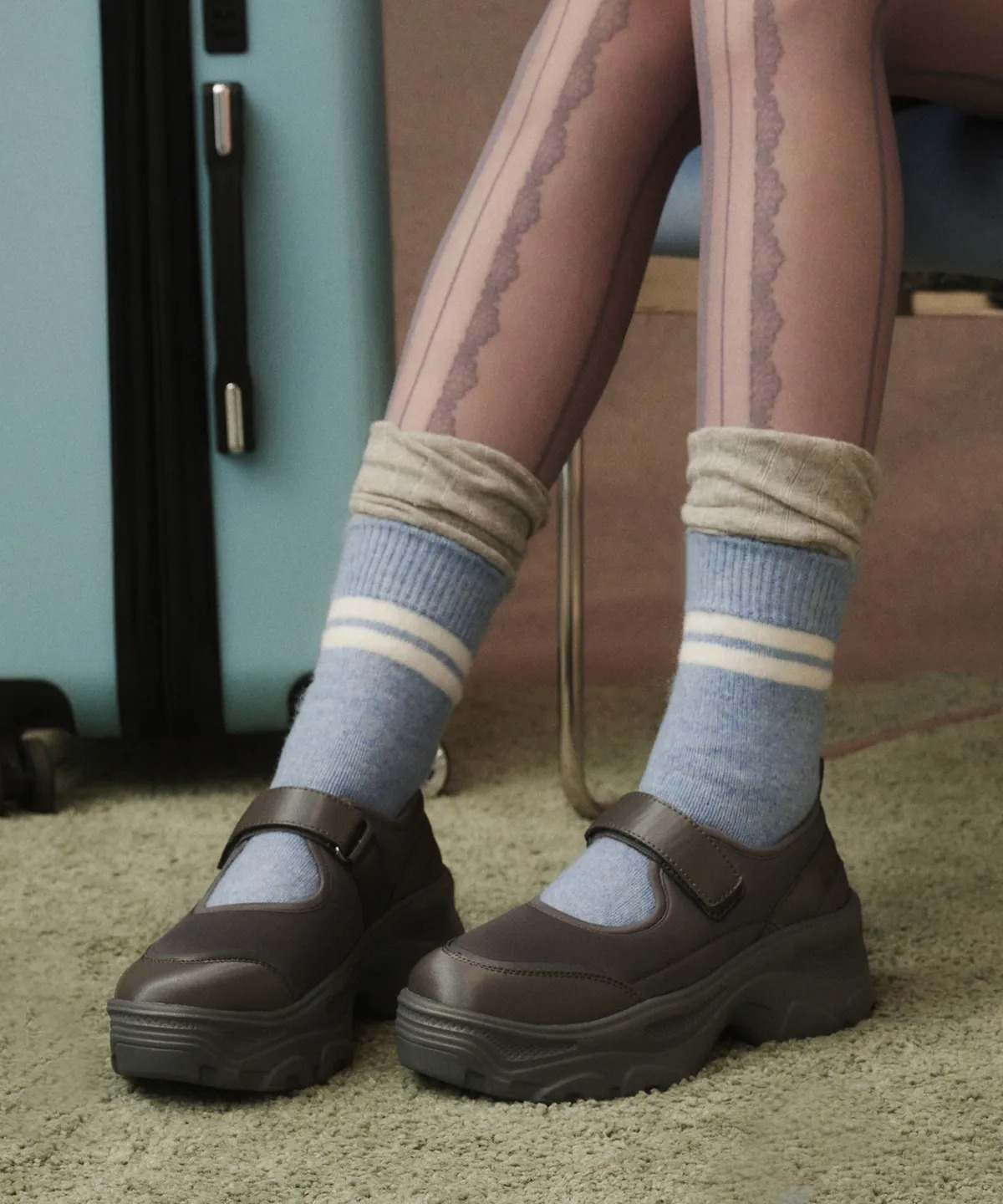 OTZ LOMITA PLATFORM GLOSSY MARYJANE