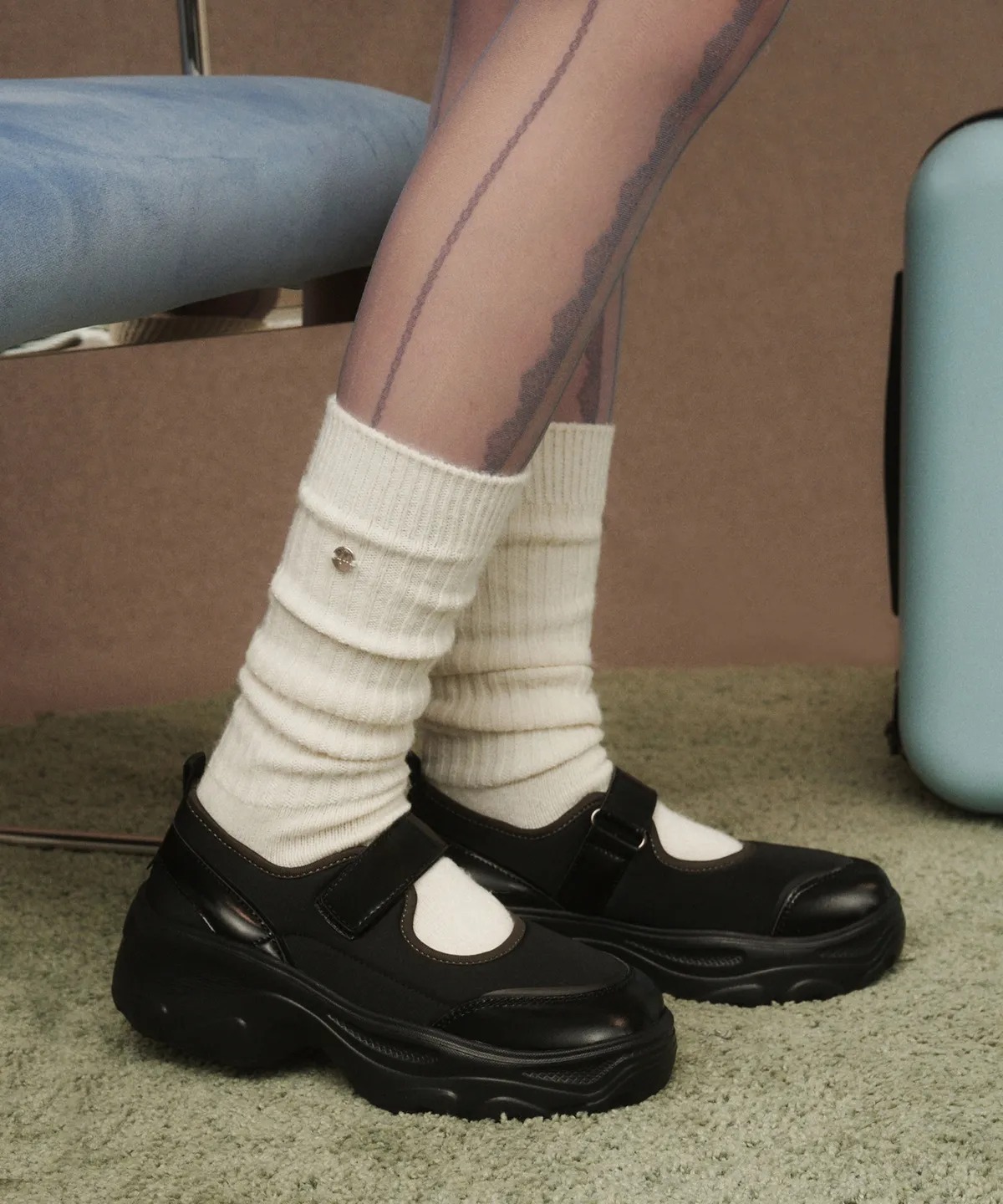 OTZ LOMITA PLATFORM GLOSSY MARYJANE