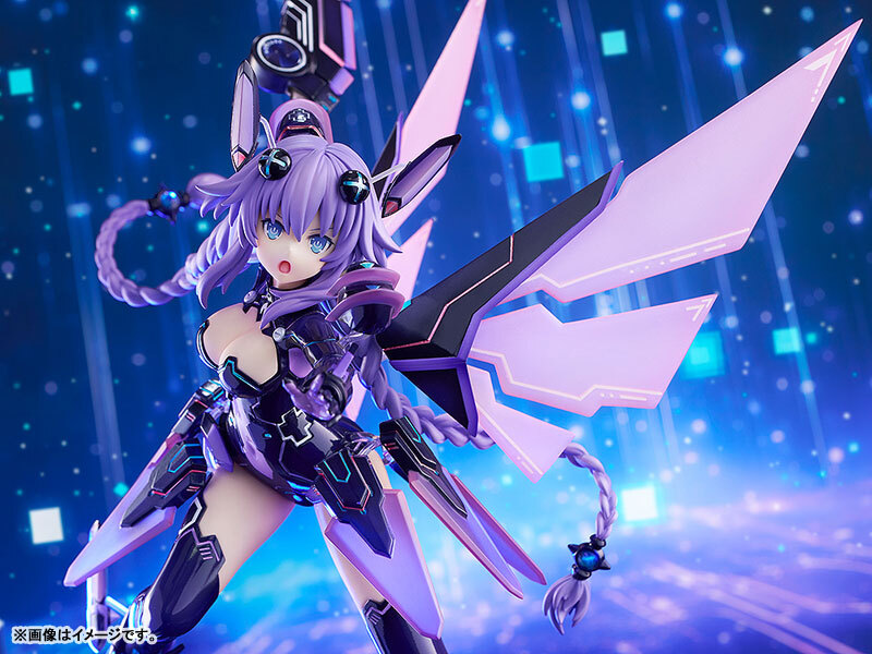 Jun THE KLOCKWORX Hyperdimension Neptunia Purple Heart 1/7 Complete Figure Pre-order