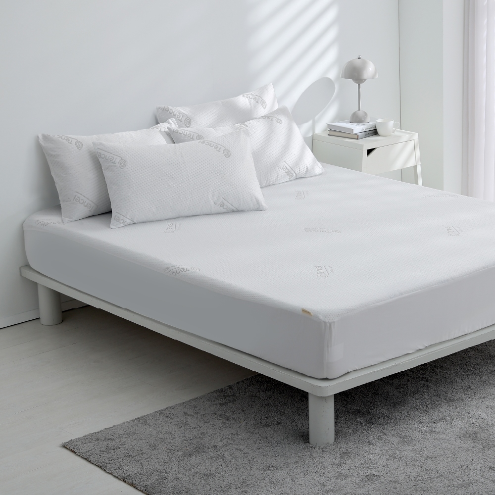 100%防水｜天絲針織透氣防水保潔墊