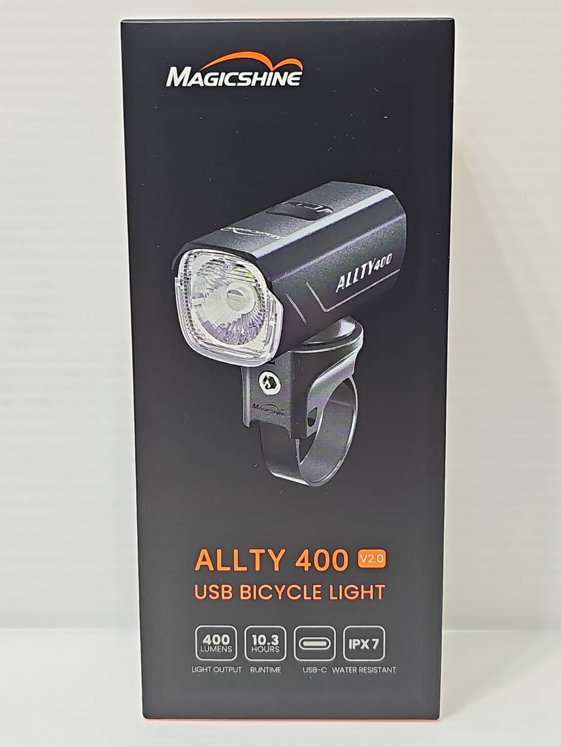 MAGICSHINE V2.0 ALLTY 400 USB BICYCLE LIGHT 前燈 自行車頭燈 單車前燈 400流明 續航時間最長7小時以上