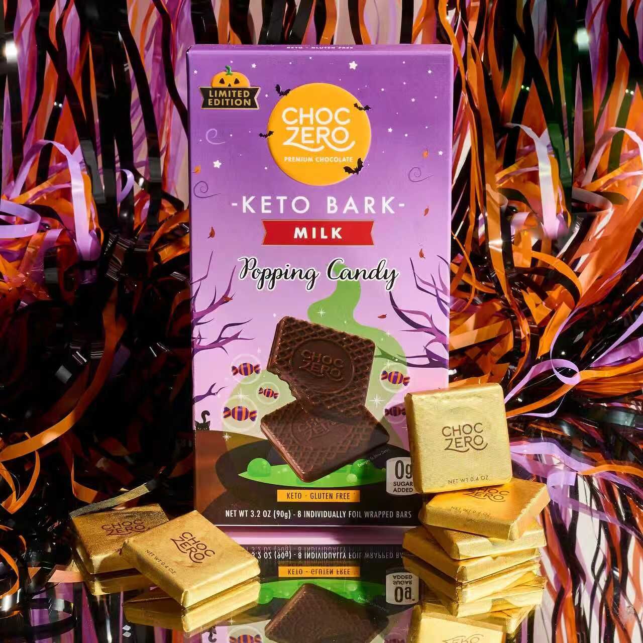 【限量】Choczero 牛奶朱古力塊- 爆炸糖 90g